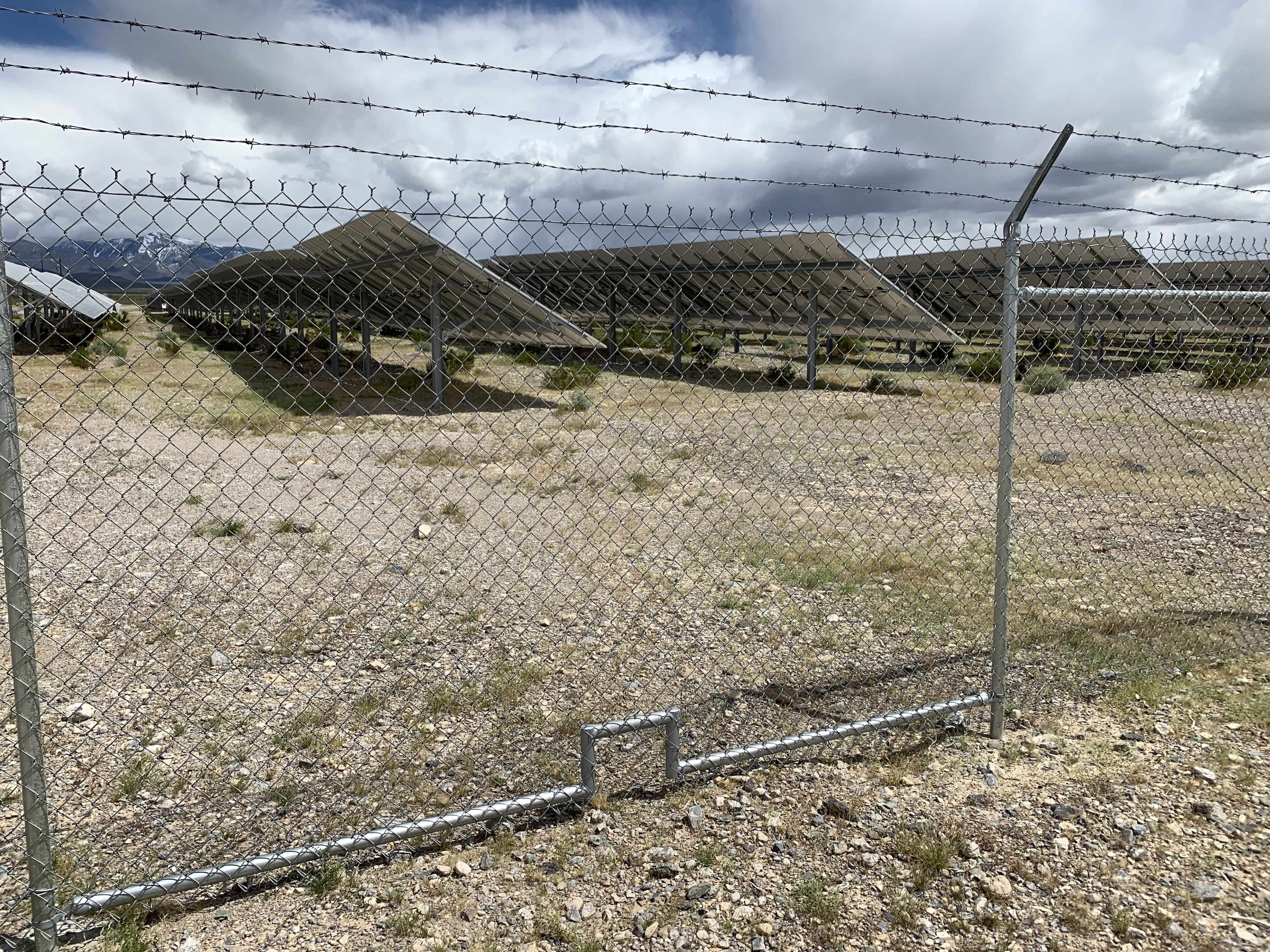 solar fence