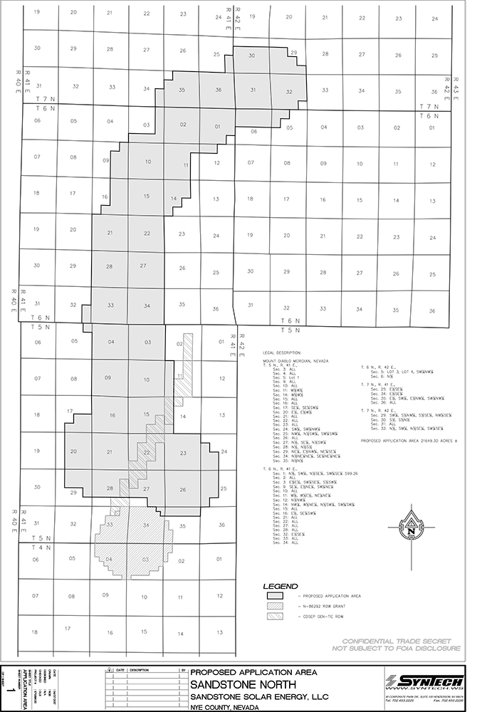 Sandstone map